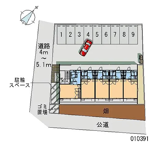 ★手数料０円★福岡市東区三苫６丁目　月極駐車場（LP）